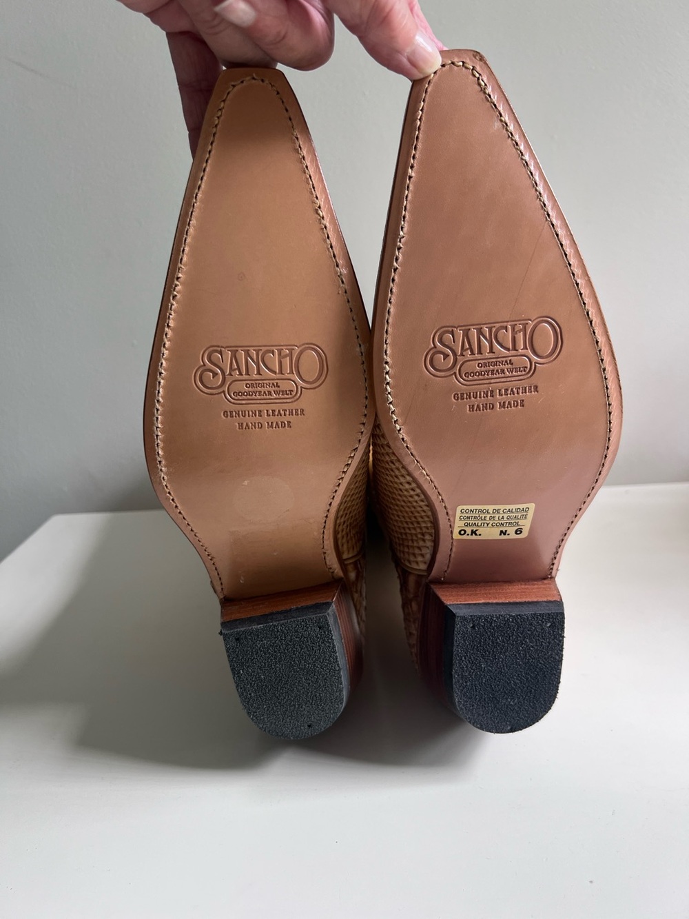 NIB 💯 authentic Sancho Abarca Western boots - Picture 6 of 8